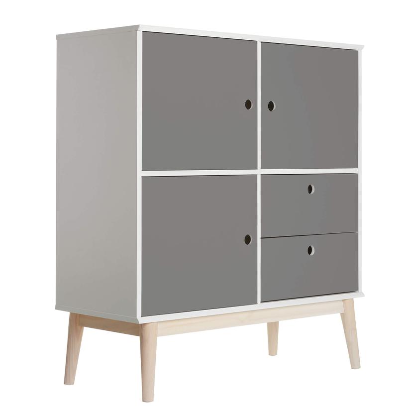 Sticker meuble - Uni gris