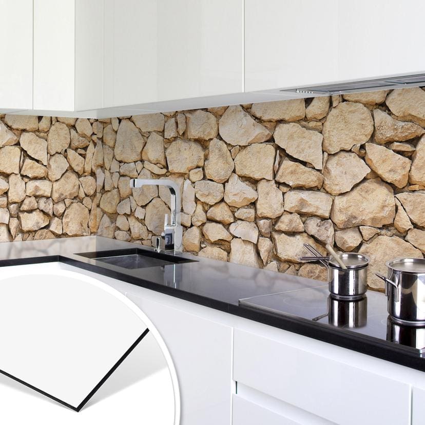 Revêtement pour cuisine - Alu-Dibond - Mur 01