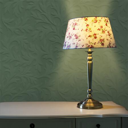 Anaglypta® High Leaf Papier peint vinyle luxueux texturé