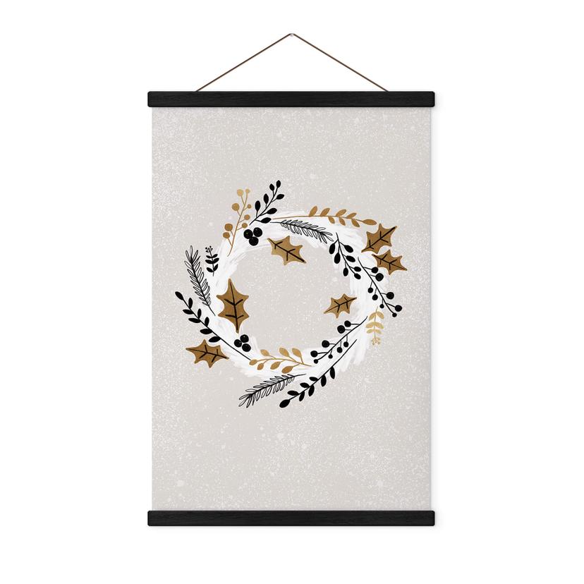 Tekstil plakat Orara Studio - Happy Advent