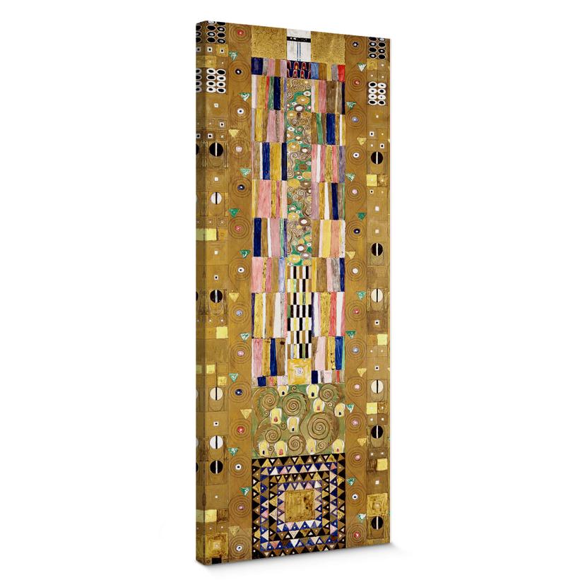 Klimt - Stoclet Frieze: Ridder - Lærredsprint