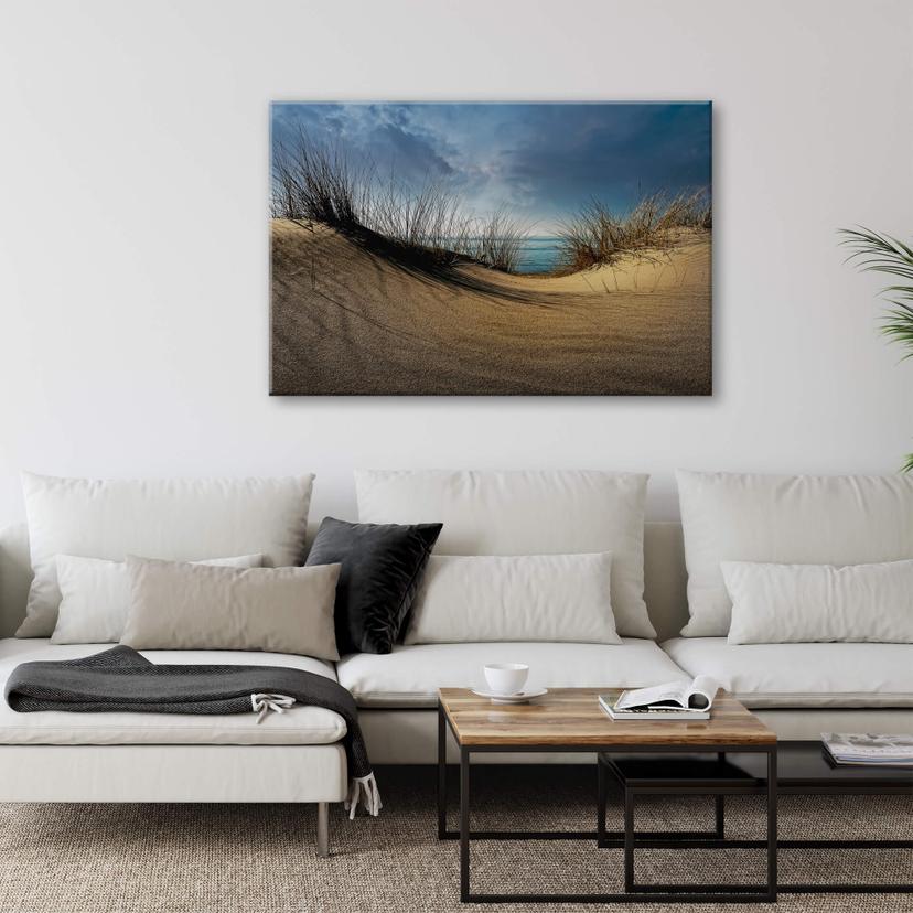 Tableau en verre acrylique Schuurmans - dunes de sable