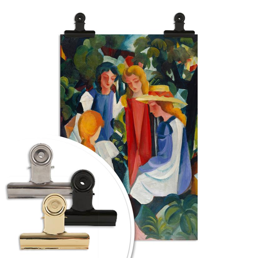 Poster Macke - Quattro ragazze