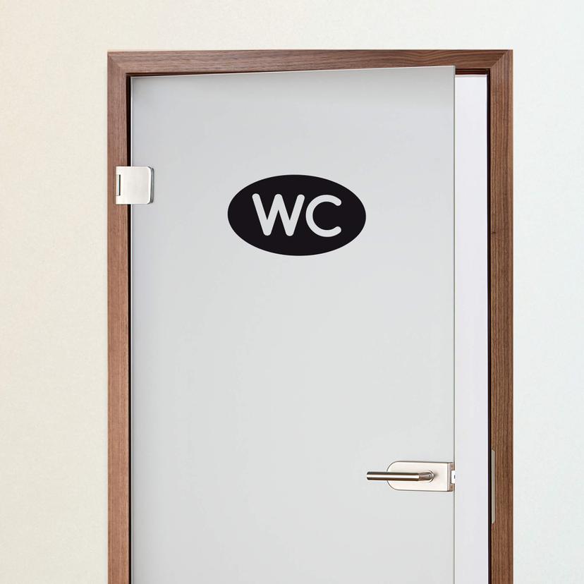 WC 3 wallsticker