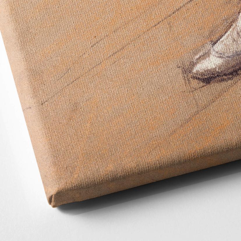 Stampa su tela Degas - Ballerina che fa un fiocco