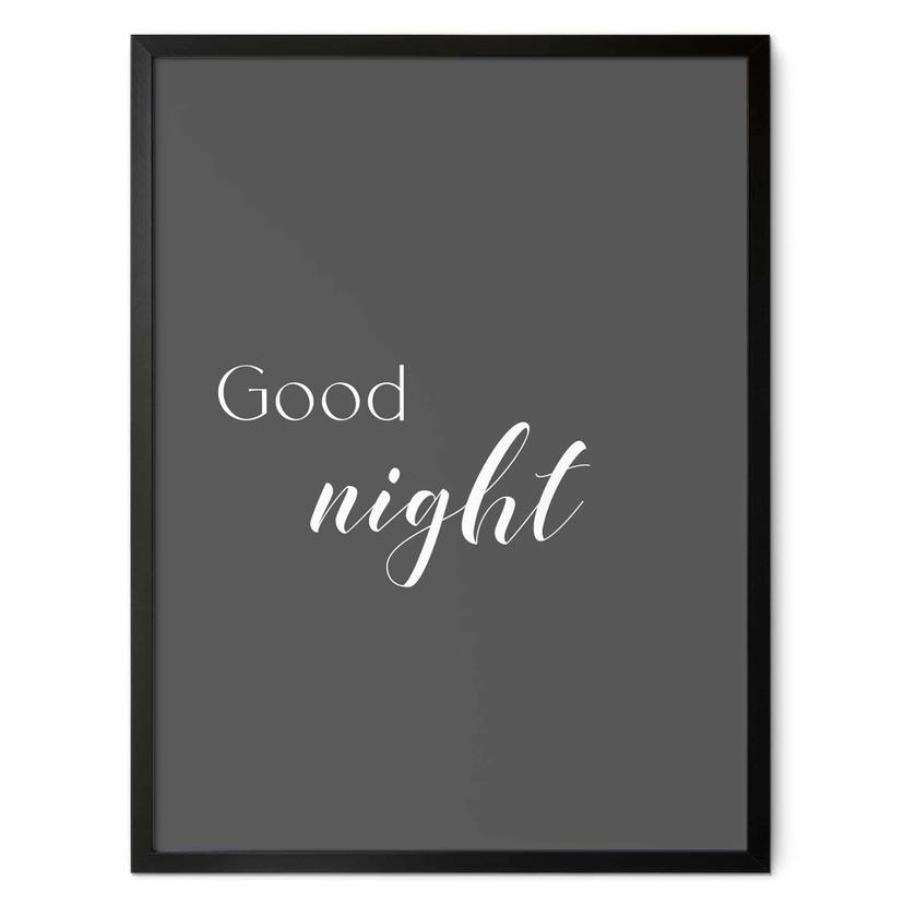 Plakat Good Night