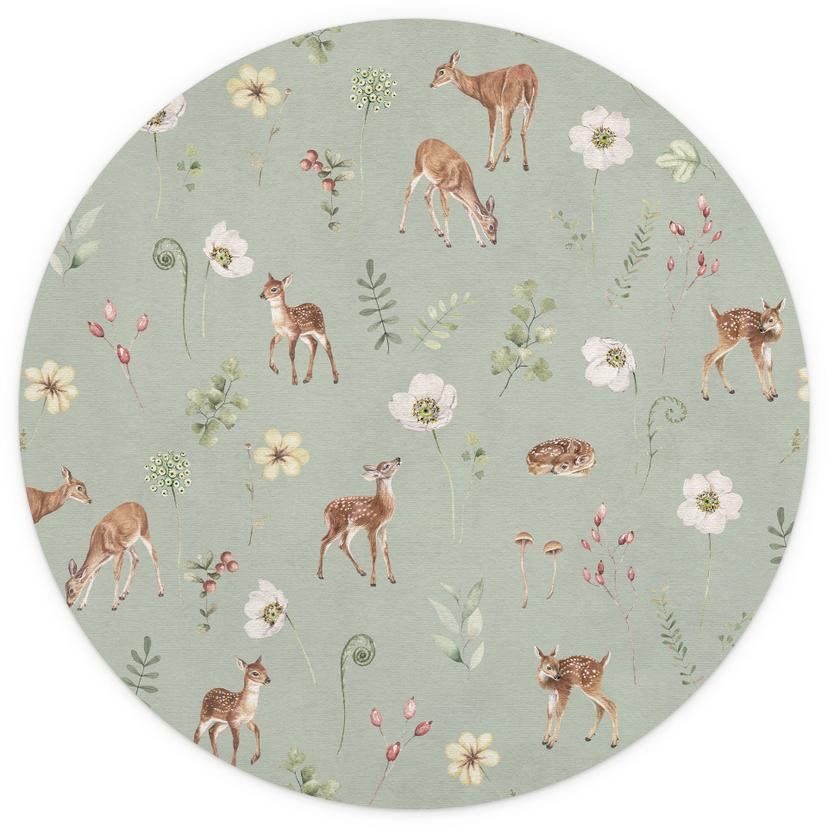 Fawn dröm på landsbygden - Kikki Belle - Fototapet - non-woven tapet/självhäftande non-woven tapet