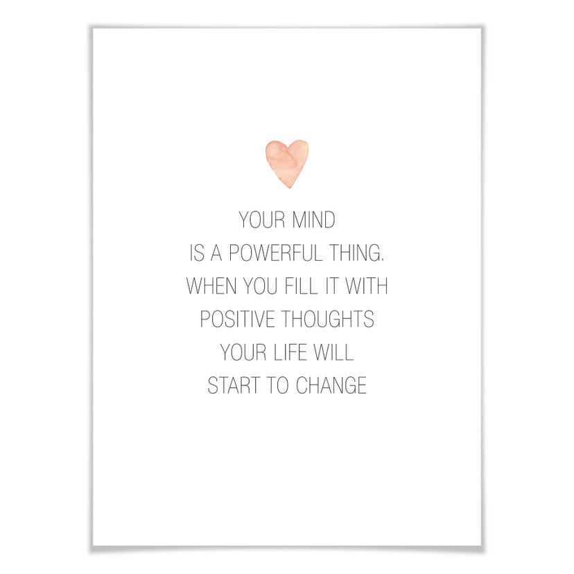 Poster Confetti & Cream - Your mind