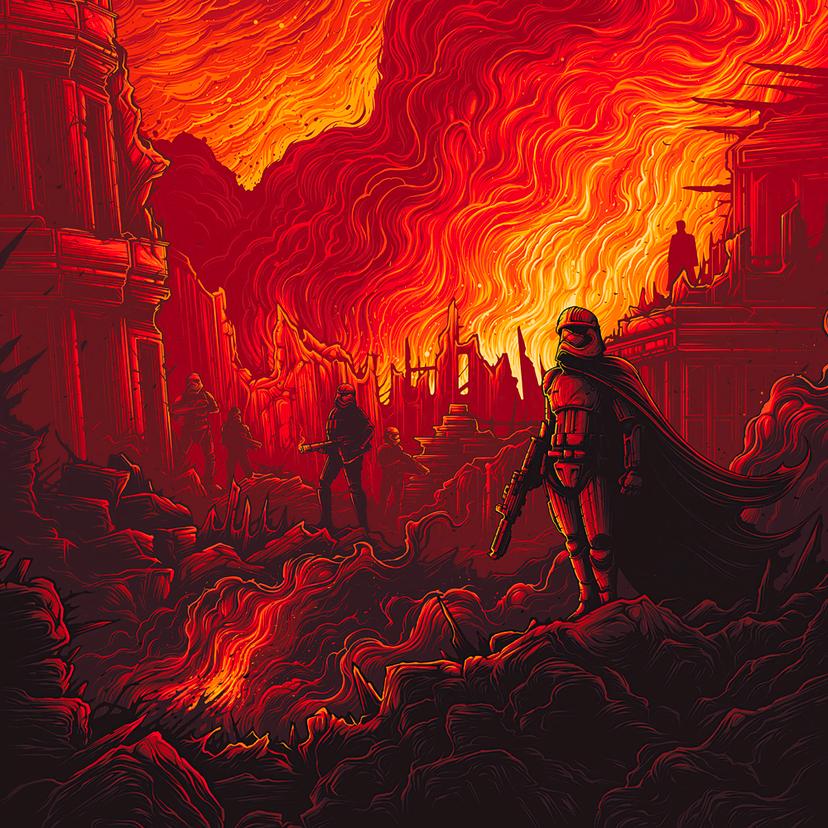 Vlies Fototapete - Star Wars First Order Purge - 200 x 280 cm
