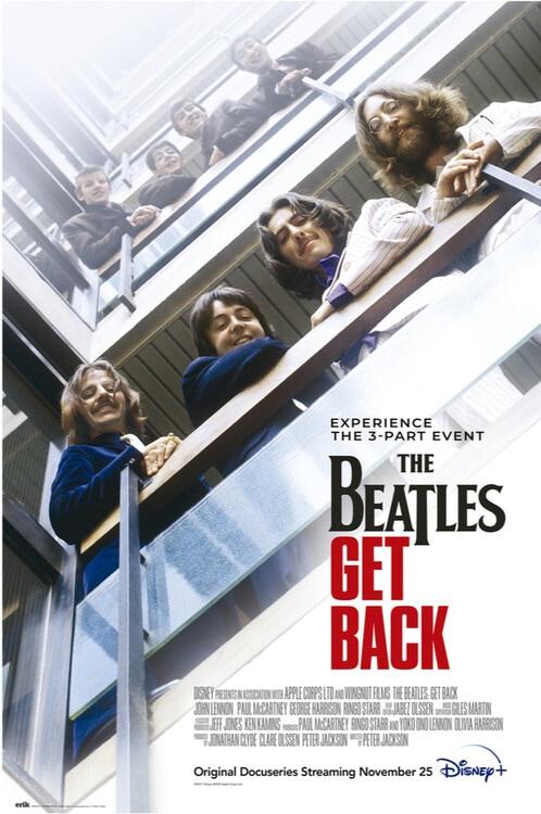 Music Poster The Beatles - Get Back 61x91,5 cm