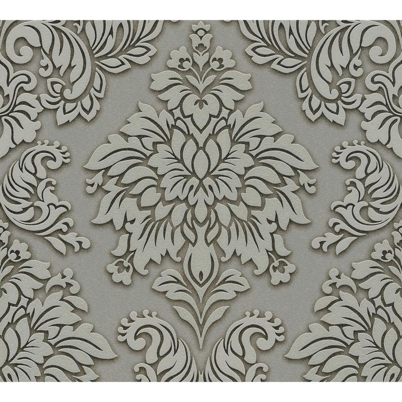 Livingwalls papier peint intissé Metropolitan Stories papier peint Lizzy Londres beige;gris;métallis