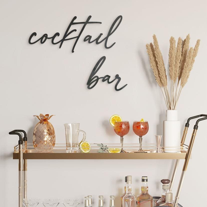Vægdekoration akrylglas Cocktail Bar