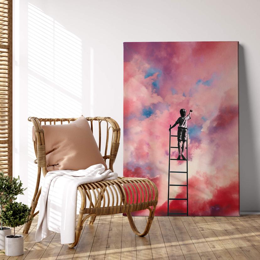 Stampa su tela Taudalpoi - Painting Clouds