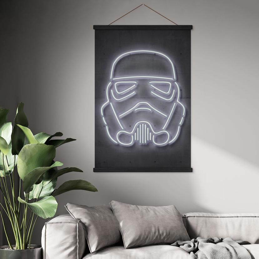 Stampe su tessuto dell'elmetto Stormtrooper - Mielu
