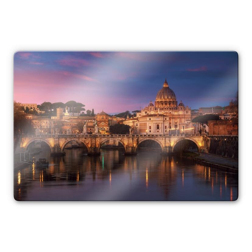 Tableau en verre Pablo - Rome le soir