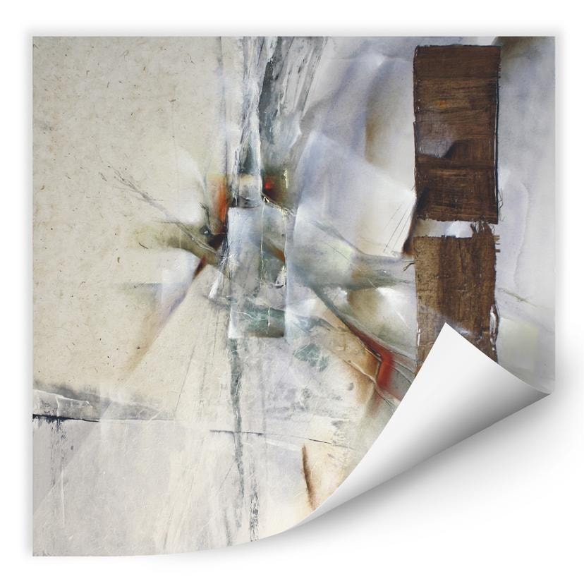 Muurprint Schmucker - Witte Compositie
