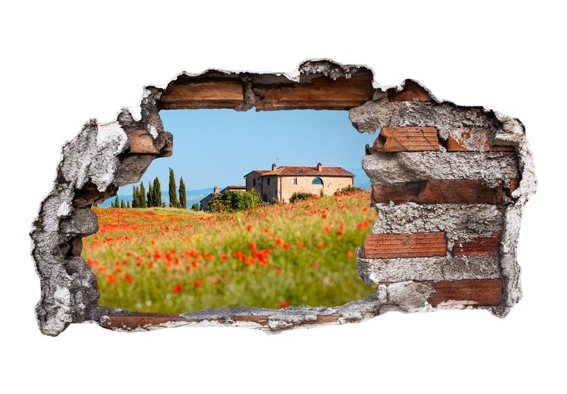 Adesivo 3D – Toscana