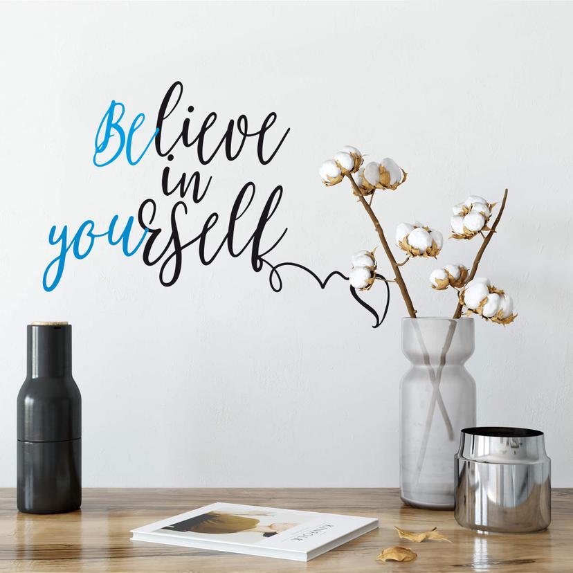 Wandtattoo - Believe in yourself 02