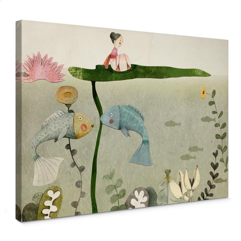 Tableau sur toile Loske - Poucette 02
