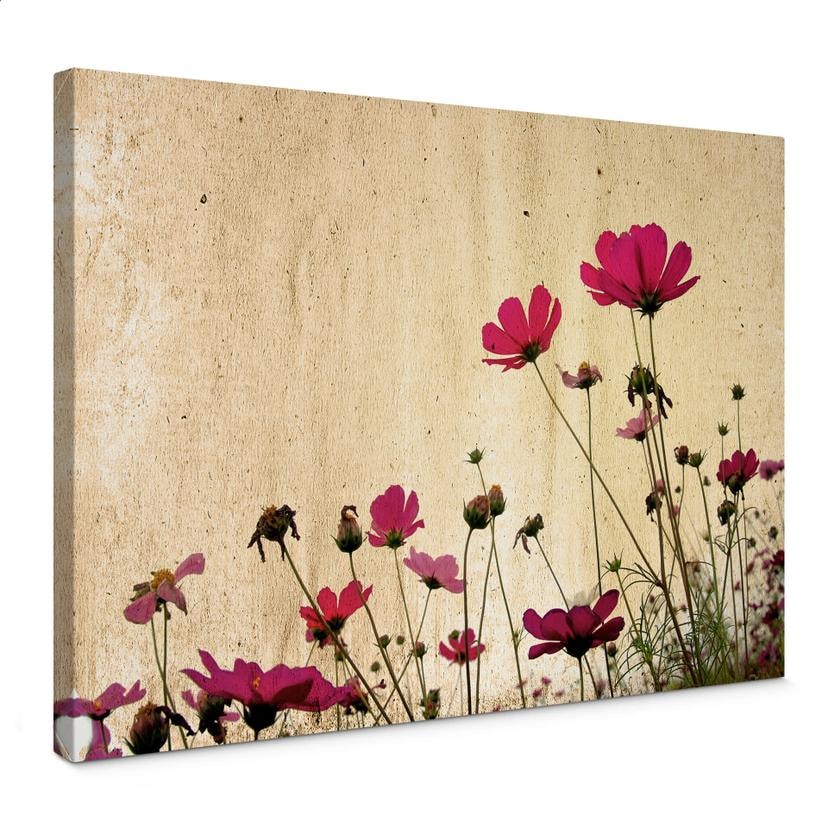Tableau sur toile - Champ de Fleurs