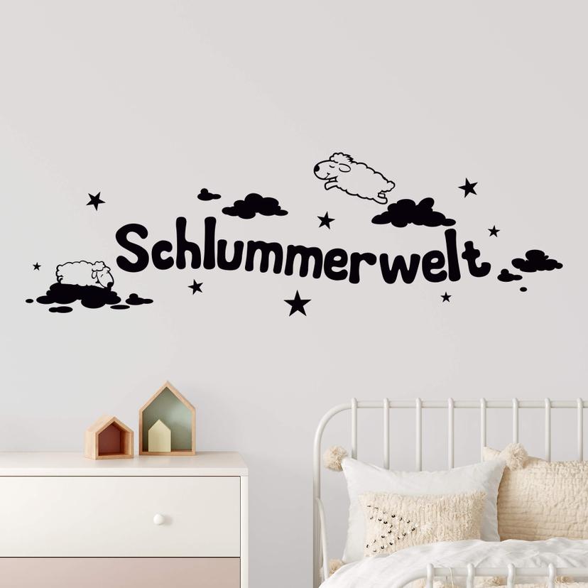 Wandtattoo Schlummerwelt
