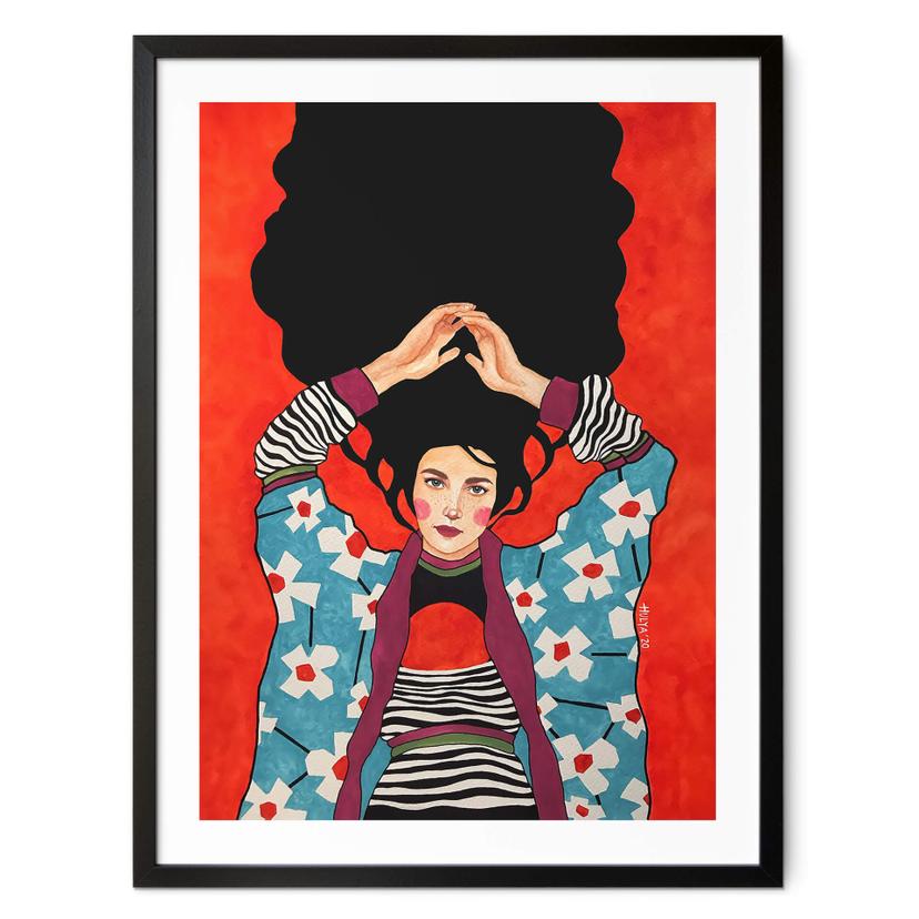Plakat Woman with a calm soul - Hülya