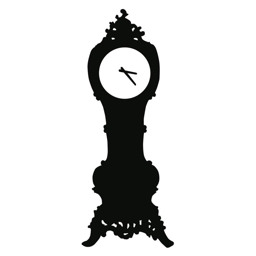 Sticker mural - Horloge