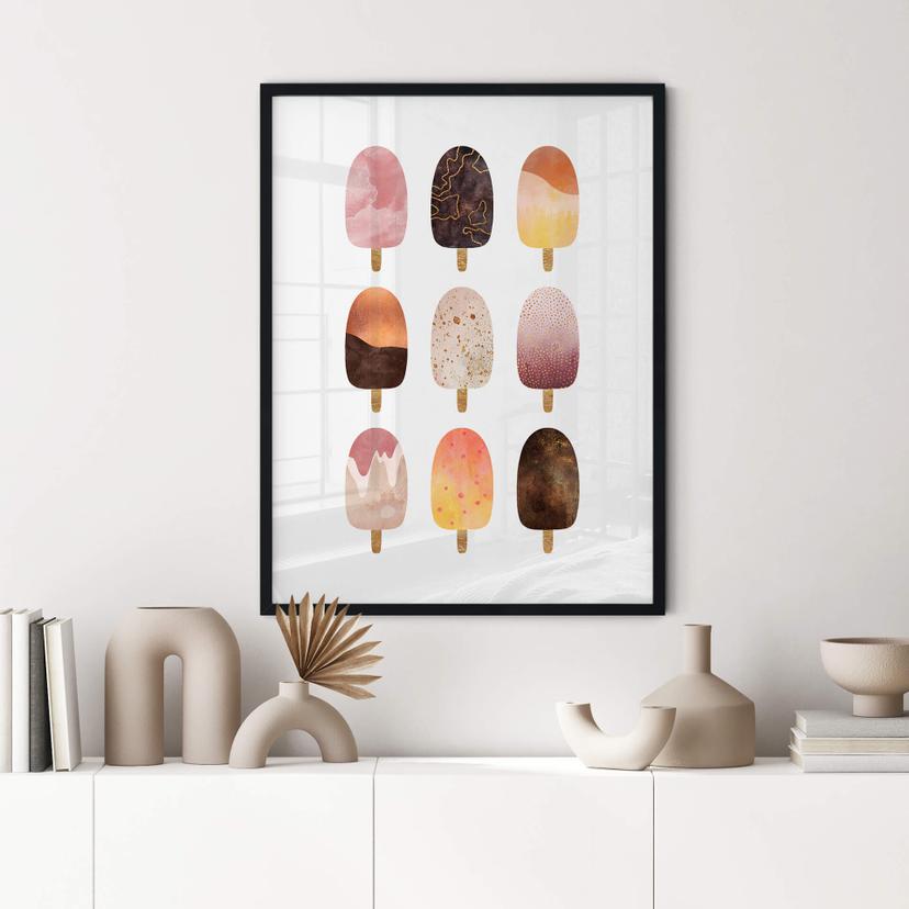 Poster Fredriksson - Variation de glace