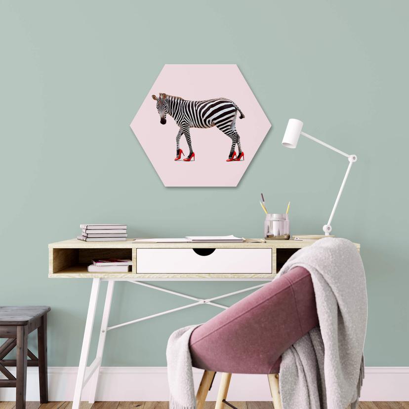 Esagoni Alu-Dibond Loose - Zebra Heels