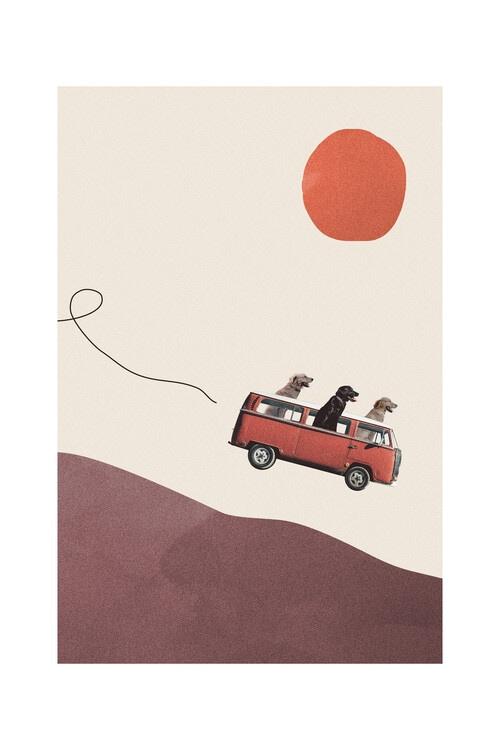 Plakat Léon - Adventure gang, plakat (40 x 60 cm)