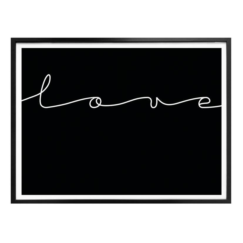 Plakat - Love line