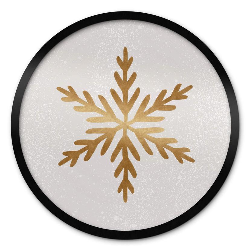 Plakat Orara Studio - Golden Snowflakes