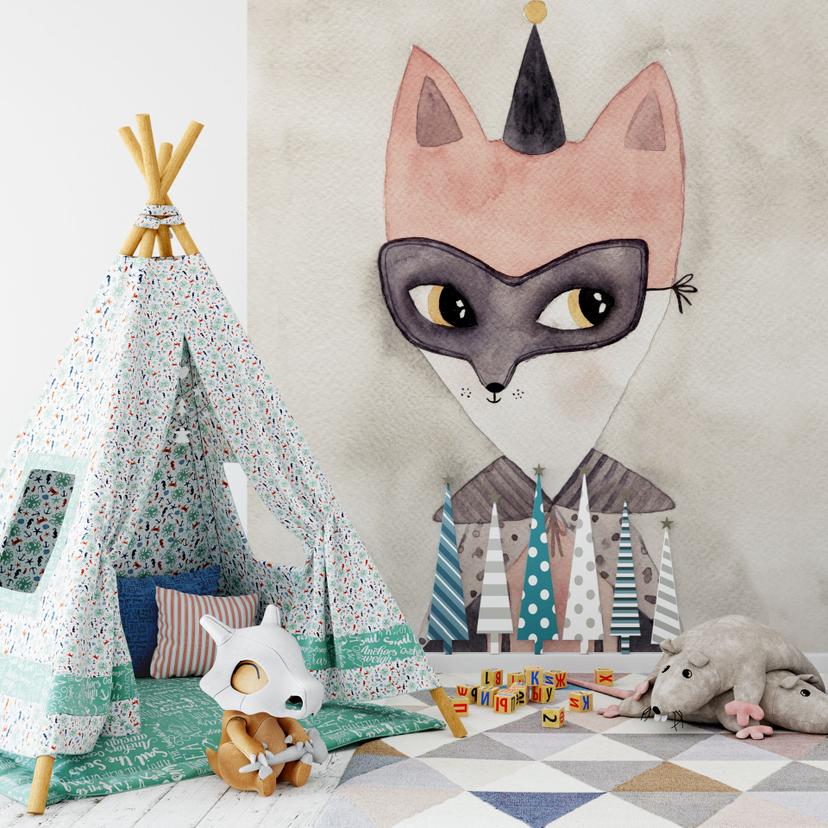 Fototapet Carnival Fox