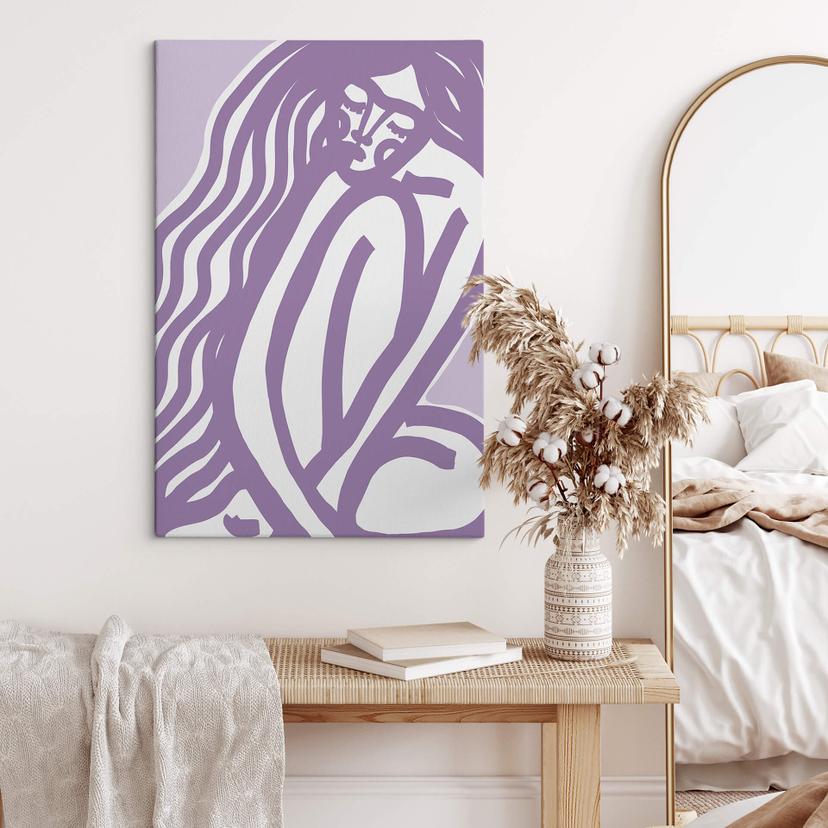 Stampa su tela Treechild - Lilac Beauty