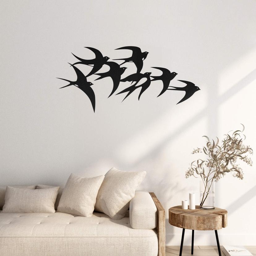 Wallsticker Svale-sværm