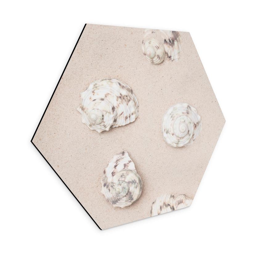 Hexagone - alu-Dibond 1X Studio - Sur la plage