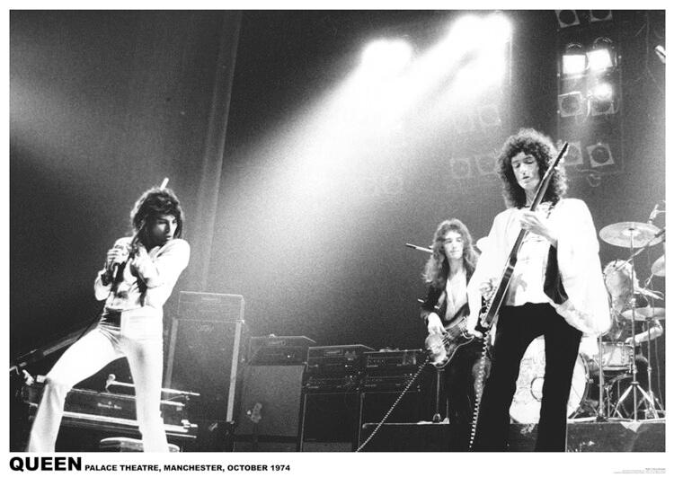 Affiche Queen - Palace Theatre, Manchester, affiche (59,4 x 84,1 cm)