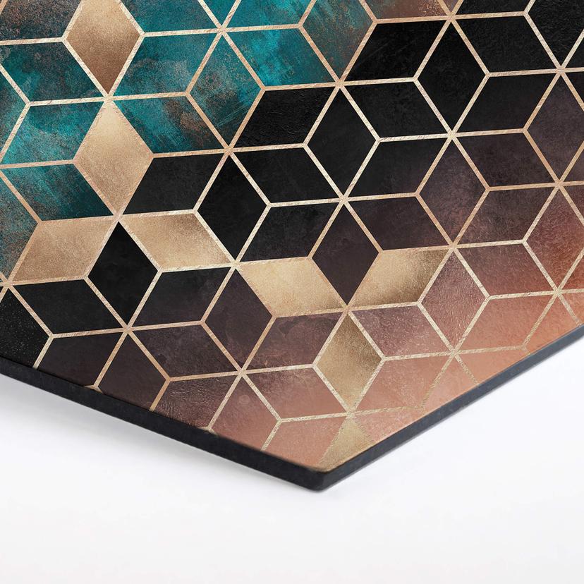 Esagoni in Alu-dibond Fredriksson - Geometrie