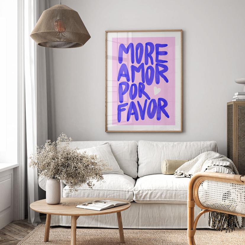 Poster More amor por favor - Bloom