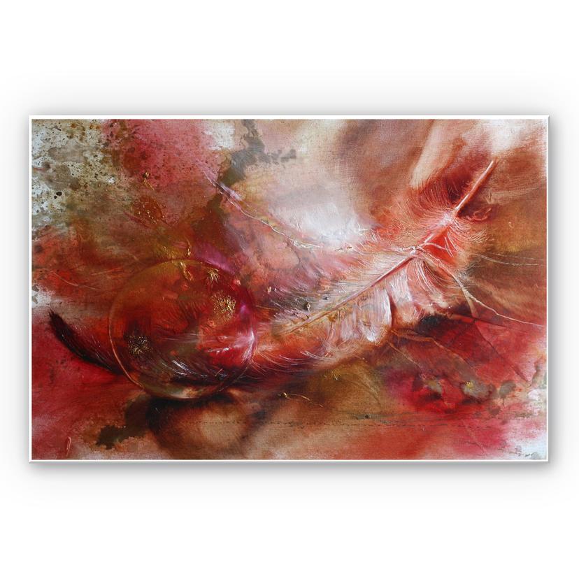 Wanddecoratie Schmucker - Feather and Glass