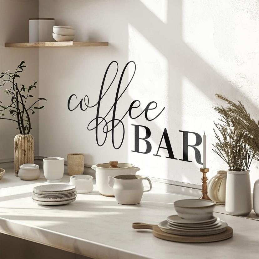 Wallsticker Coffee Bar