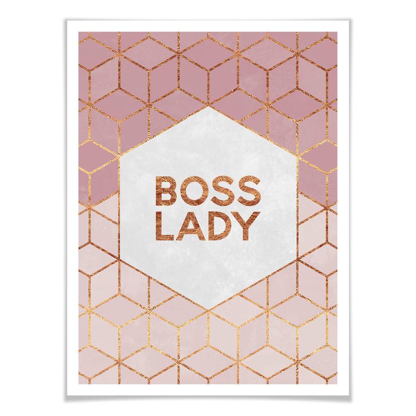 Poster Fredriksson - Boss Lady