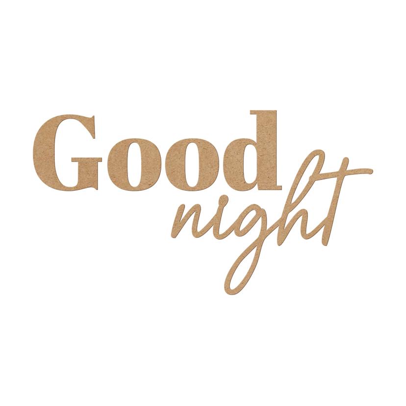 Decoro MDF Good Night
