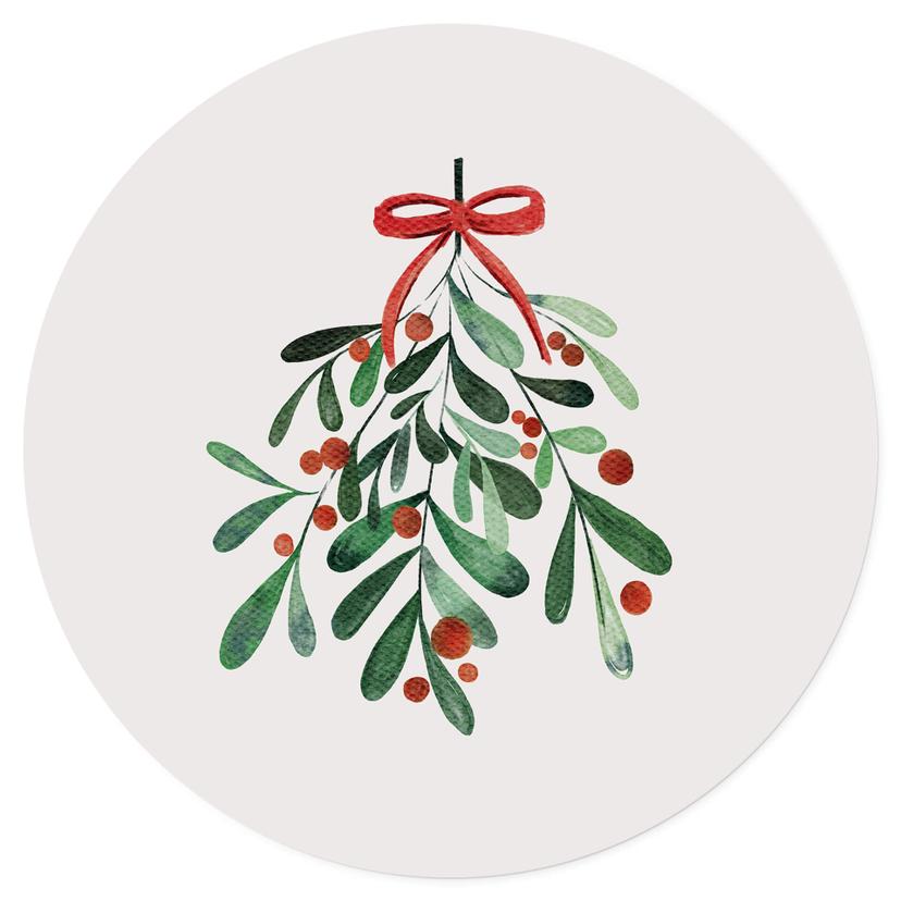 Adesivo murale Kristina - Mistletoe Christmas