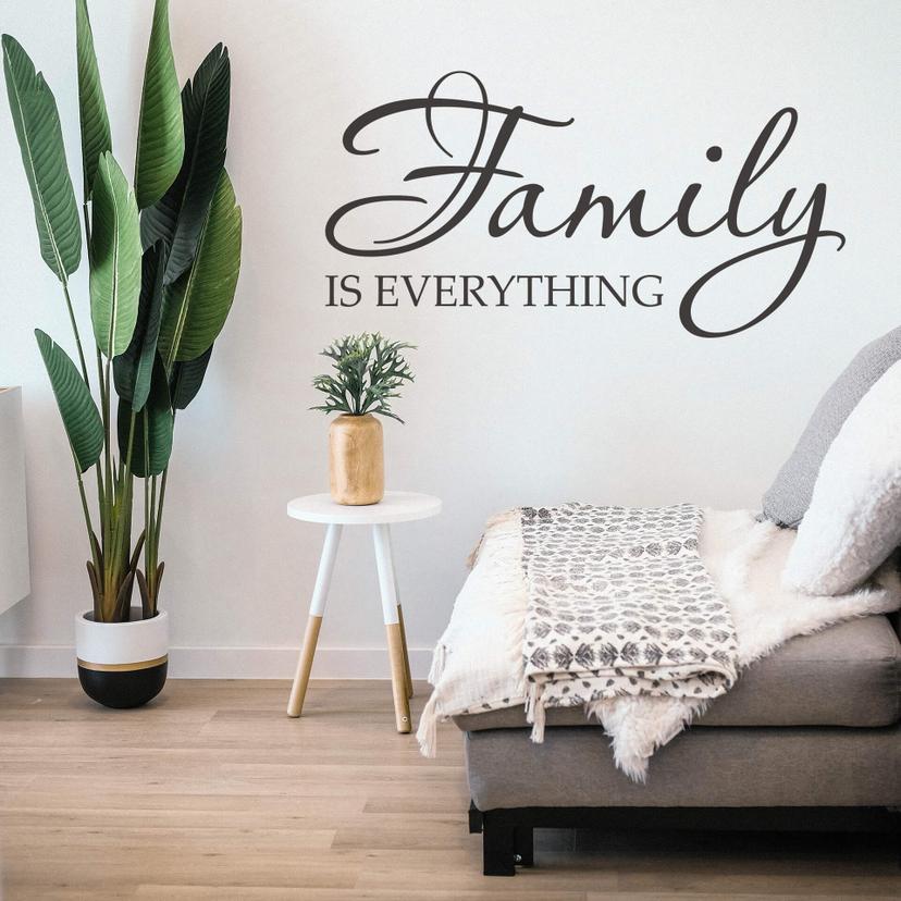 Sticker mural - Family is everything