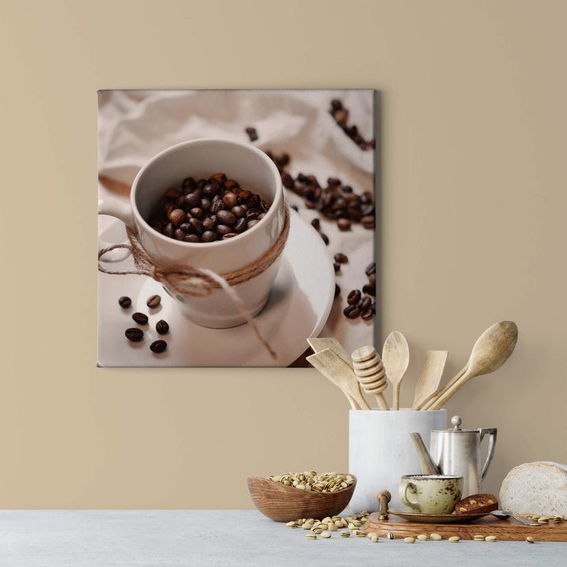 Stampa su tela - La magia del caffè