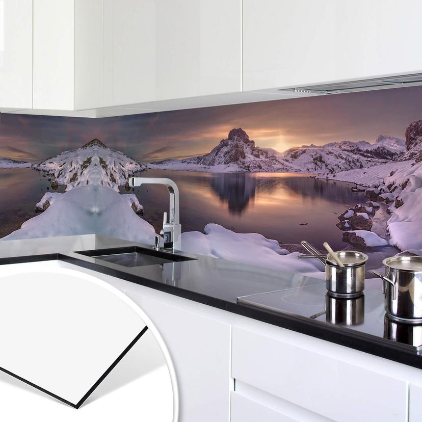 Keukenachterwand Cuadrado - Golden Pond