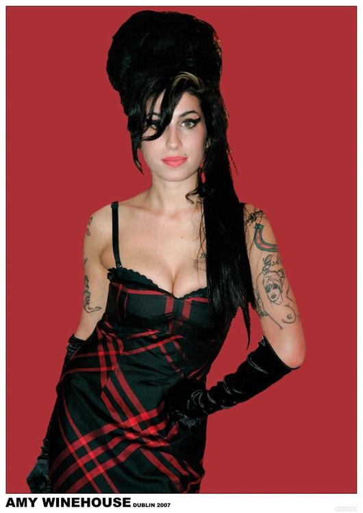 Plakat Amy Winehouse - Dublin 2007, Plakat (59,4 x 84 cm)