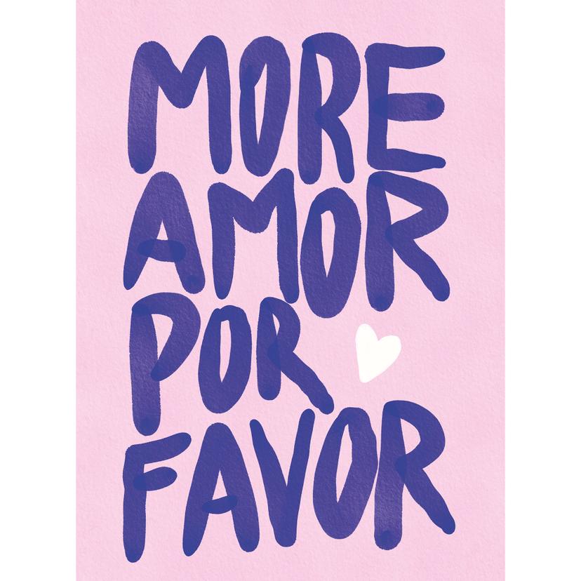 Fotomurale More amor por favor - Bloom
