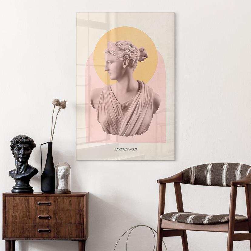 Stampa su vetro acrilico Statua della dea Artemide - Grace Digital Art